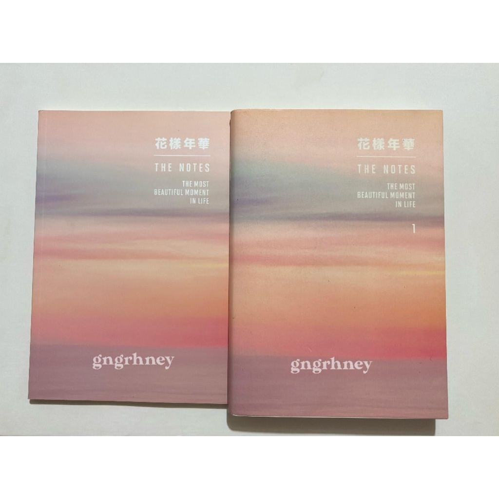 [preloved] bts book hyyh the notes part 1