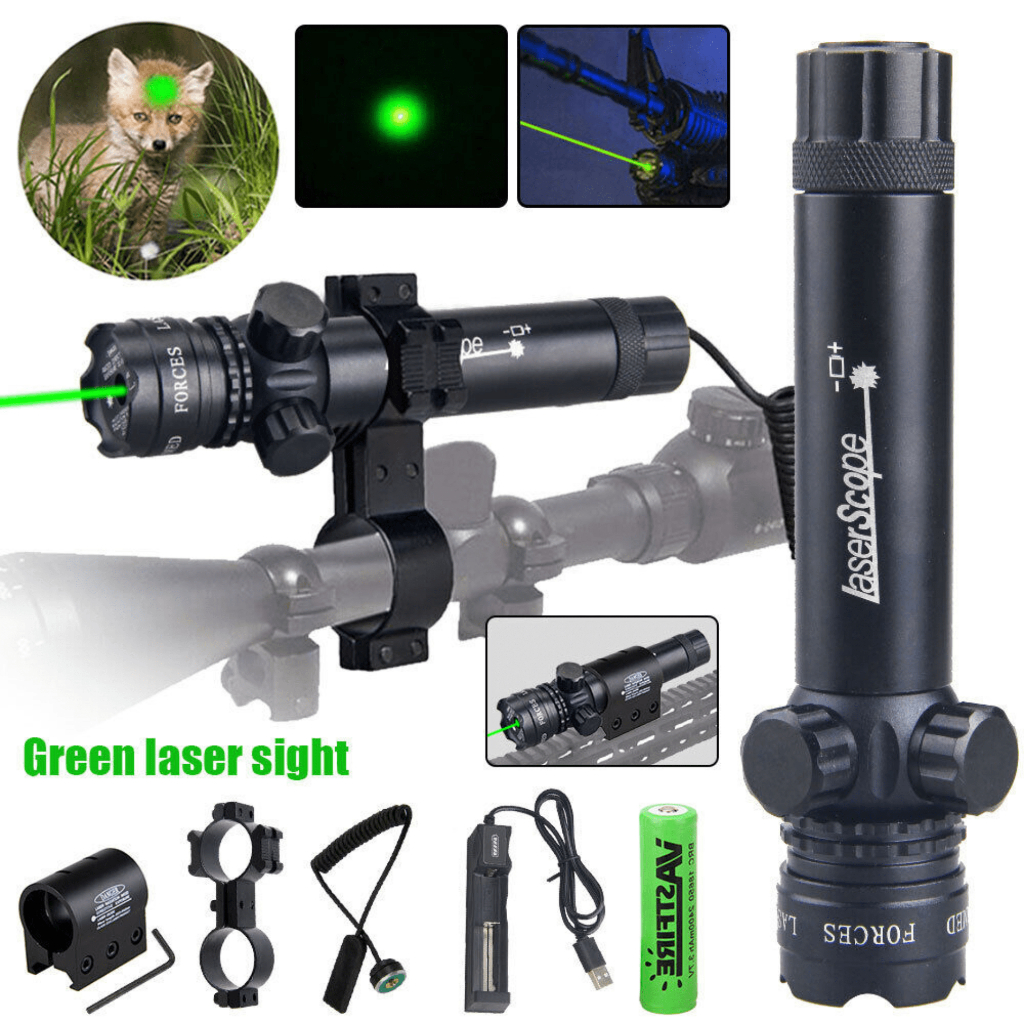 VASTFIRE Laser Tembak Senapan Angin Warna Hijau Dan Merah Dot Scope Jarak Jauh Siang Malam 300 Meter