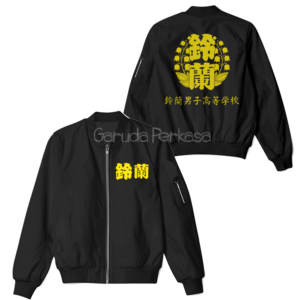 JAKET BOMBER PRIA SEKOLAH SUZURAN