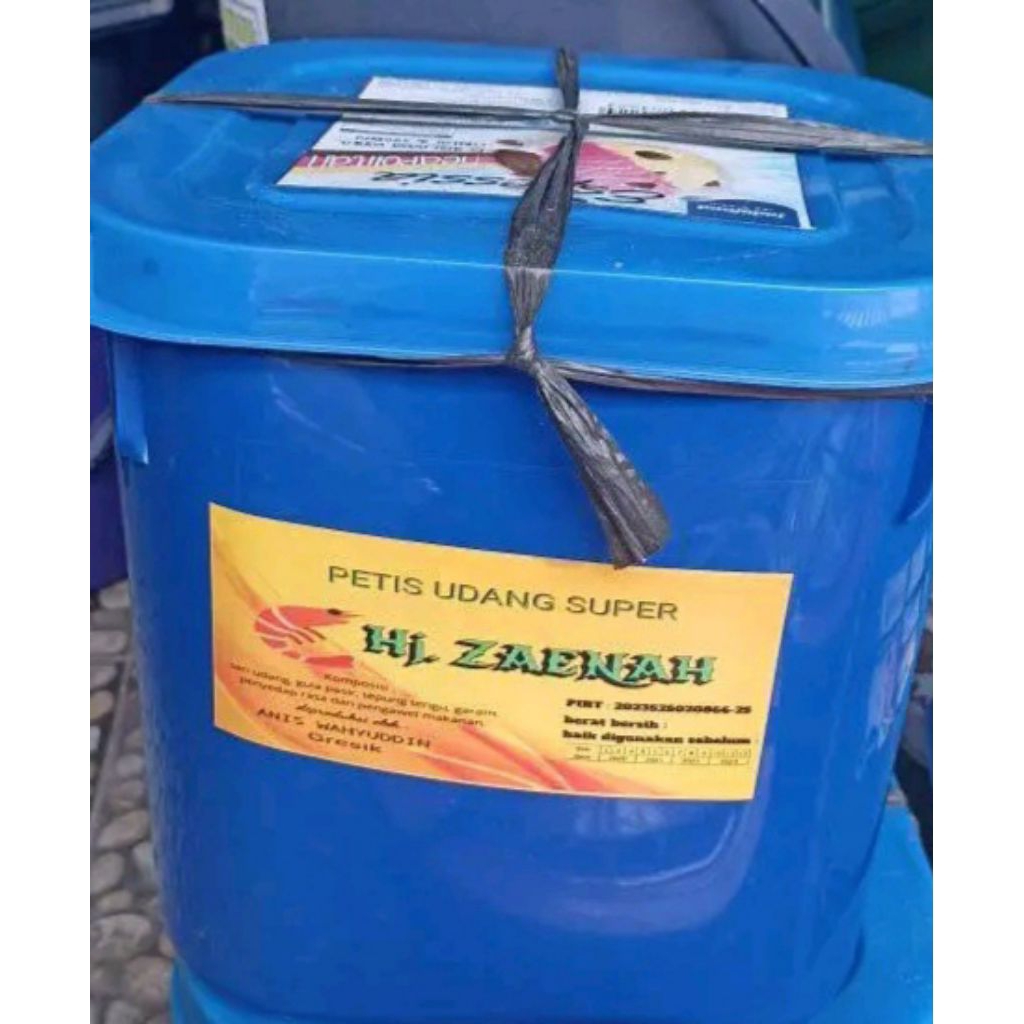 

petis udang istimewa hj.zaenah gresik 1kg