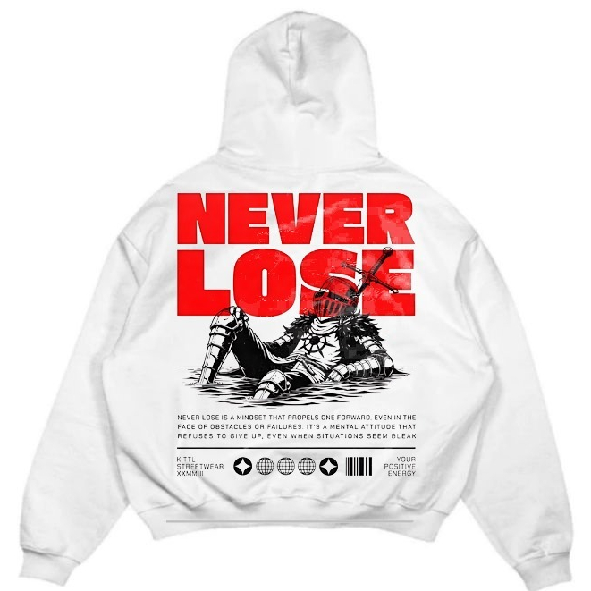 ENOCH | HOODIE BOXY | NEVERLOSE | FLEECE COTTON VISCOUSE 280-300 GSM