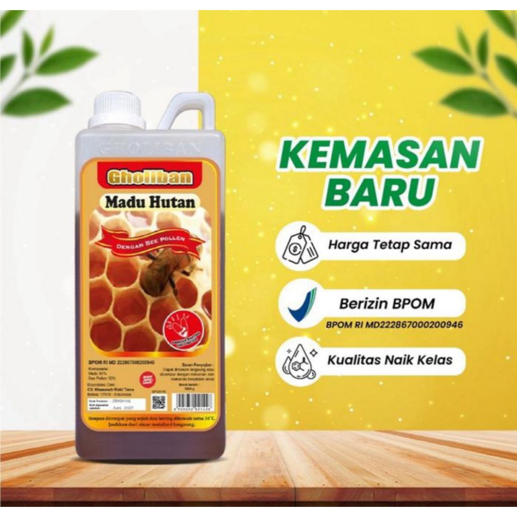 

Gholiban - Madu Hutan KLM 1 Kg Original