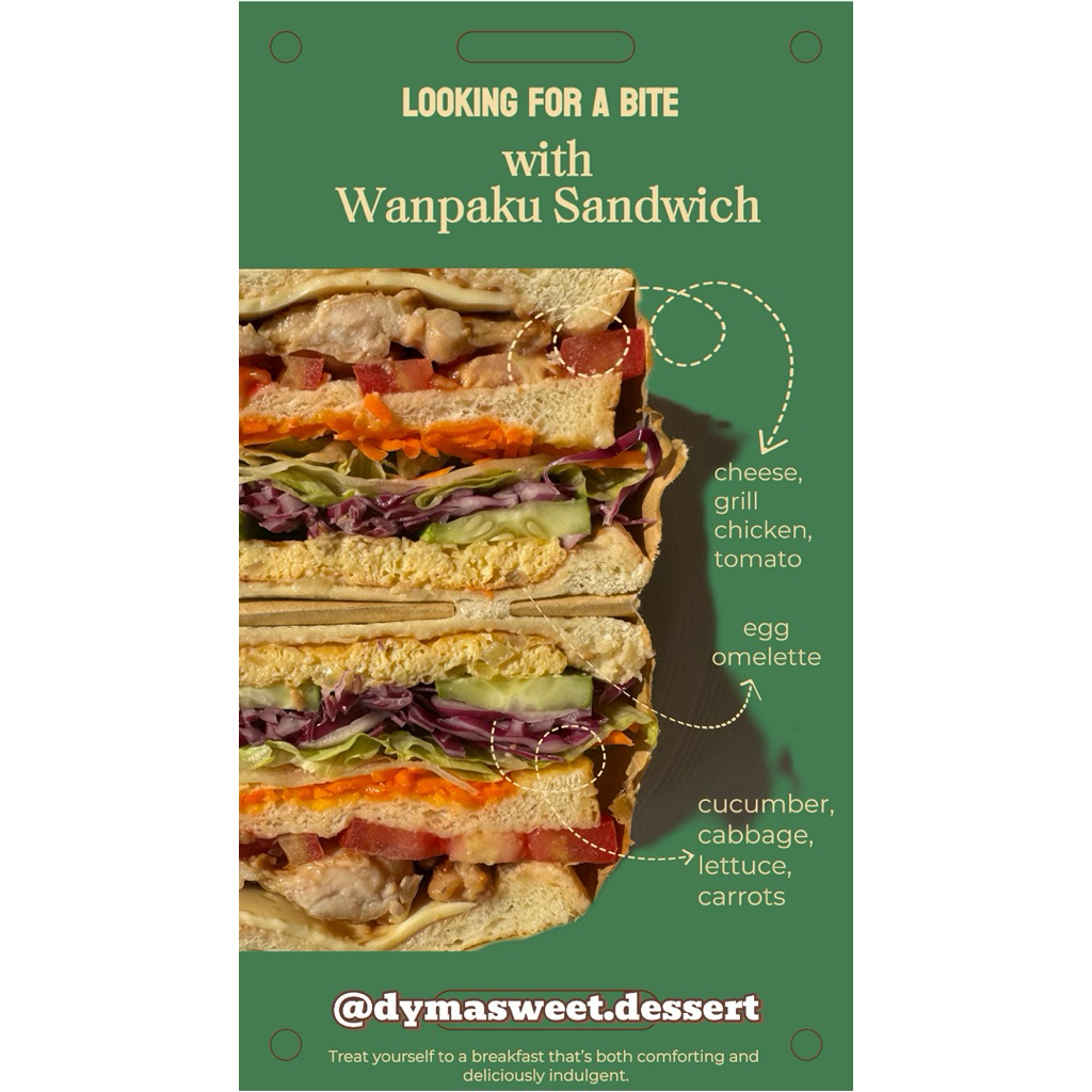 

Wanpaku Sandwich - Chicken