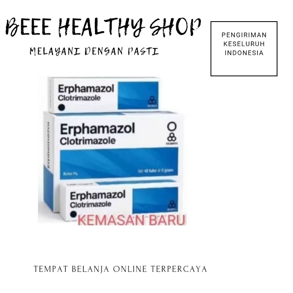 ERPHAMAZOL CREAM 5 GR / SALEP ANTI JAMUR / KRIM ANTI JAMUR