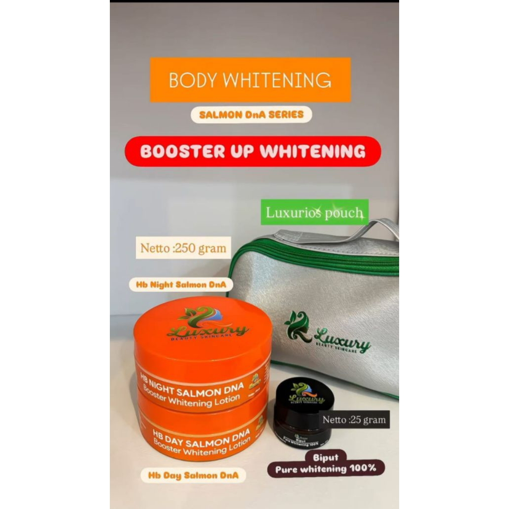 Paket badan salmon dna luxury beauty