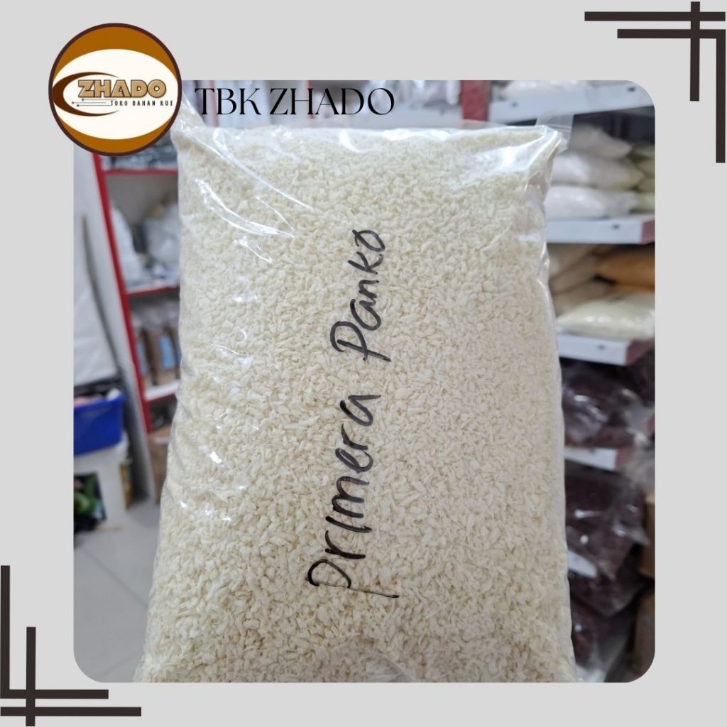 

Panko Mix (Primera), Panko white 1kg, 500g (Kemasan Repack)