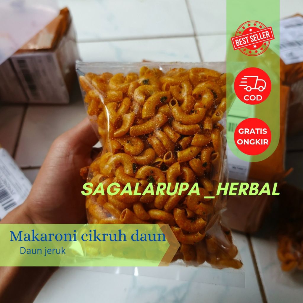 

Makaroni cikruh daun jeruk enak bikin ketagihan