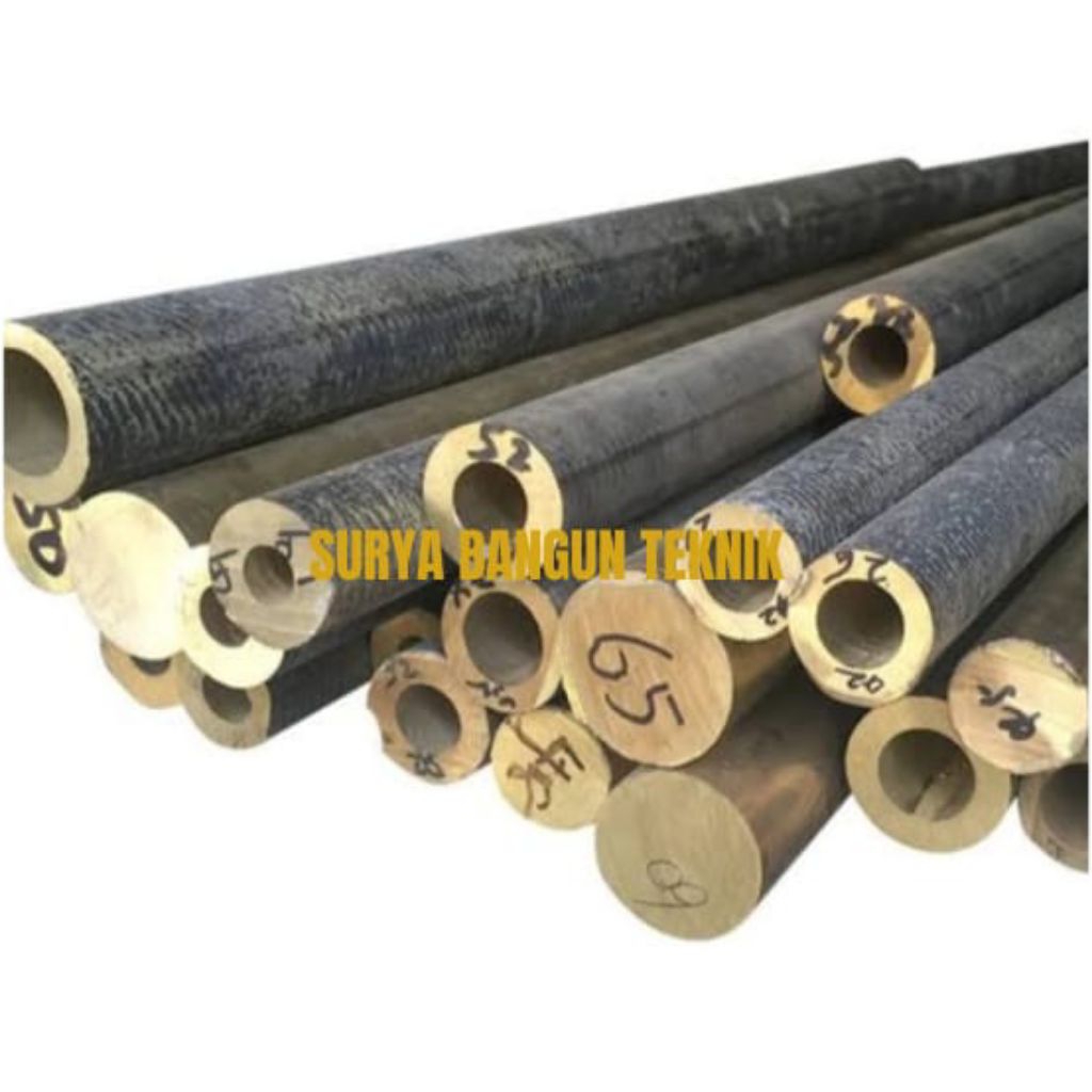 hollow bronze OD 27mm ID 17mm x 100mm