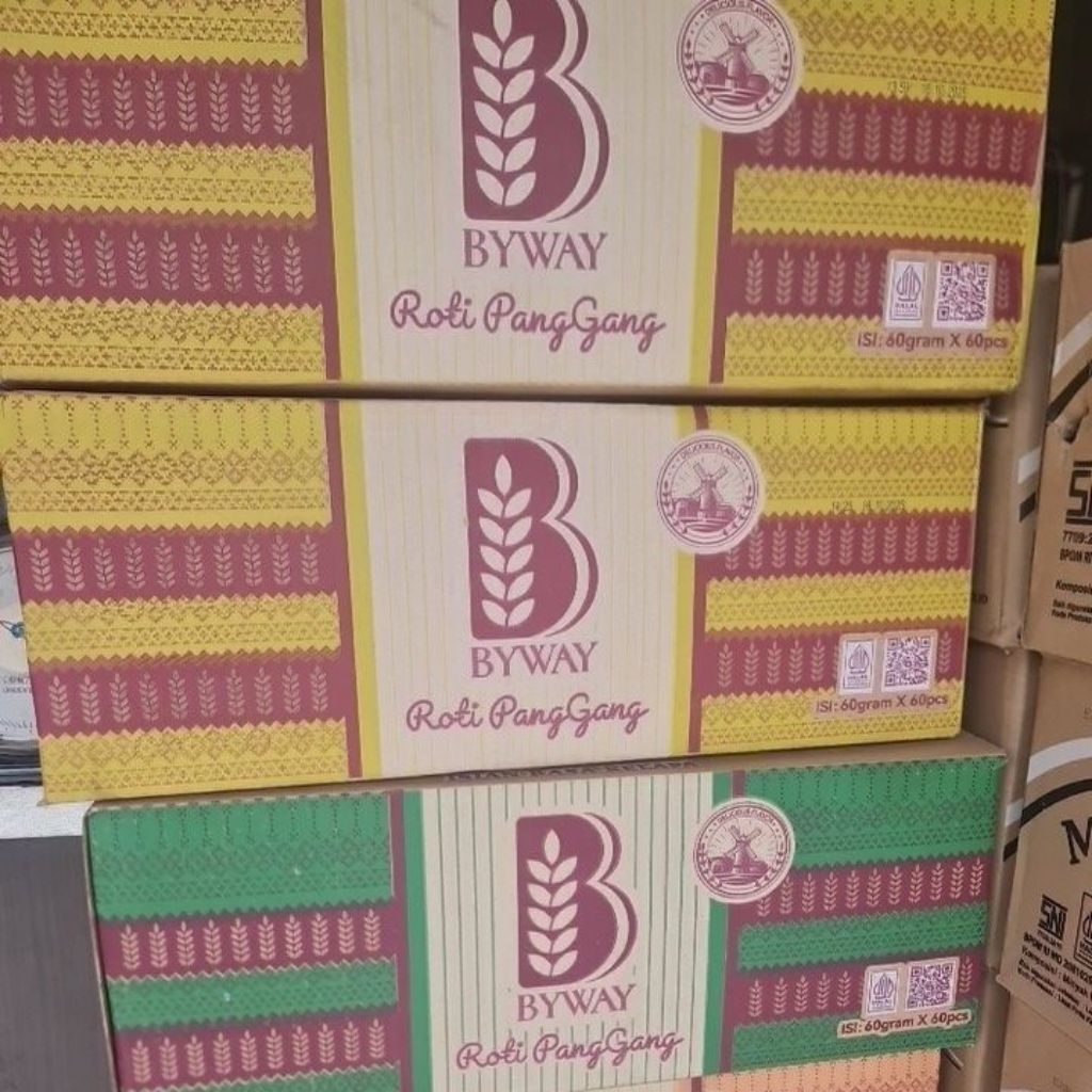

Roti panggang, roti bakar, roti eceran, roti enak, roti bungkus, roti tawar byway isi 60pcs