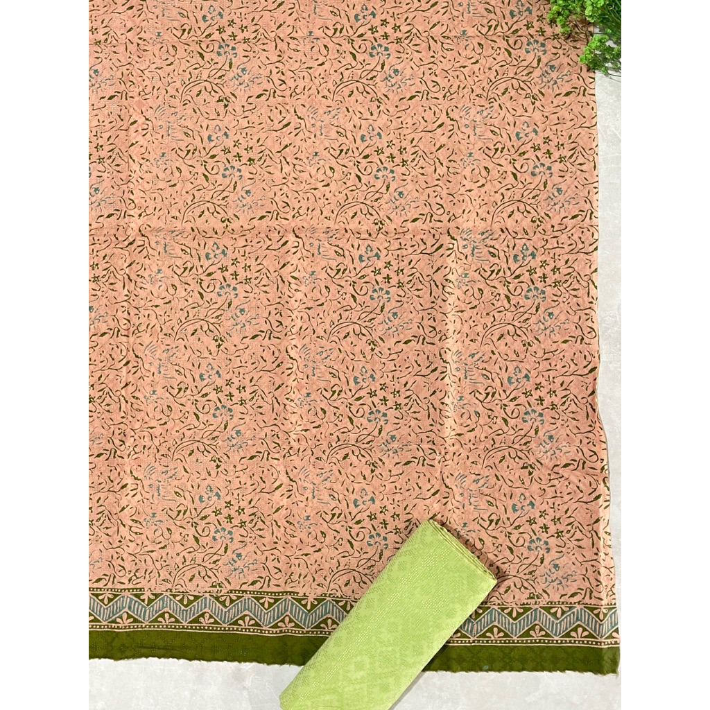 kain batik cap doby tembokan lasem set doby polos