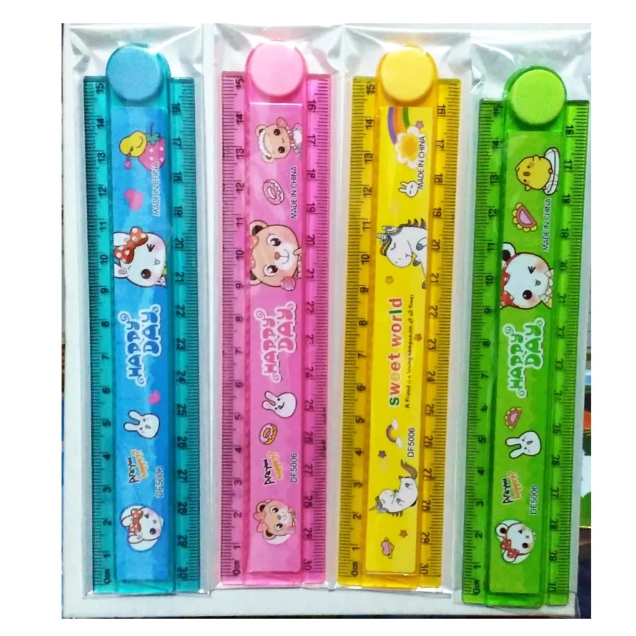 

Penggaris lipat Motif Cewek-satuan