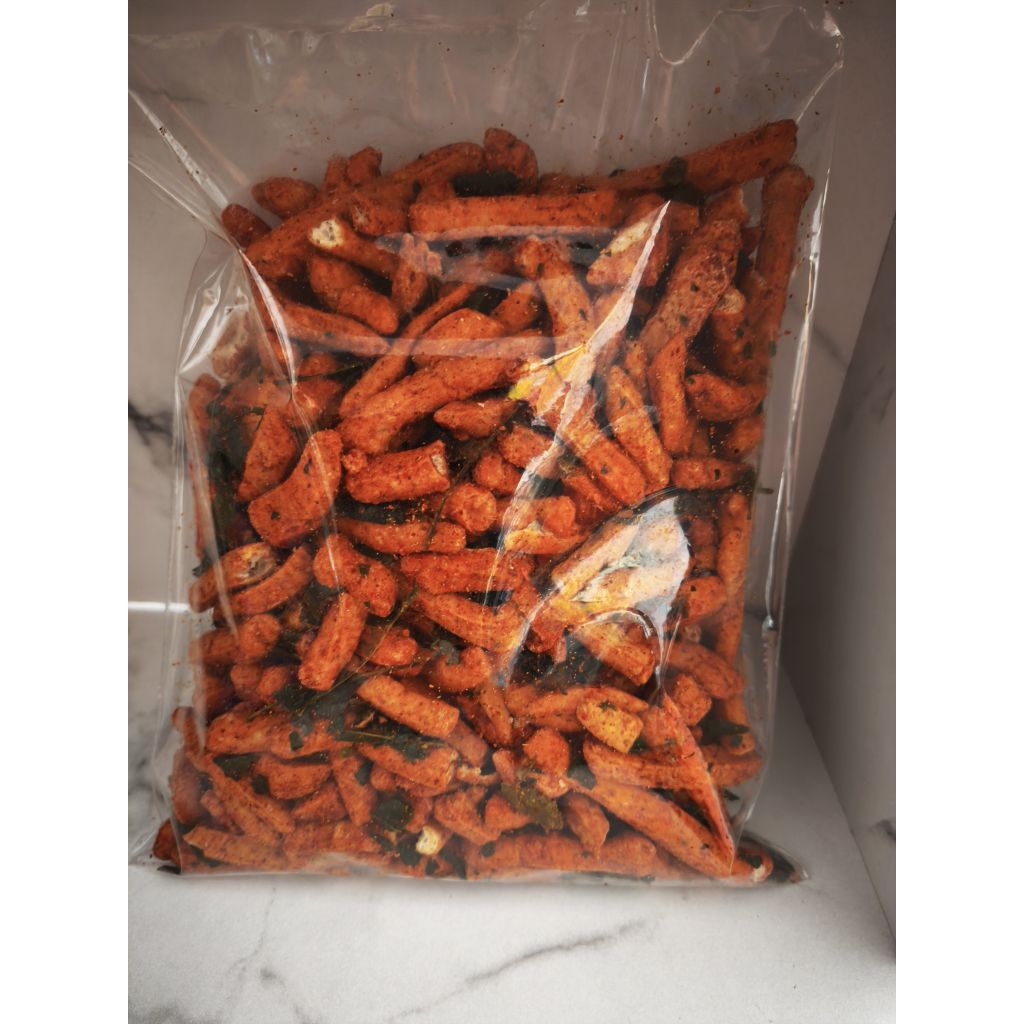 

Kripik Basreng Renyah Gurih Extra Daun Jeruk •Kemasan 500g