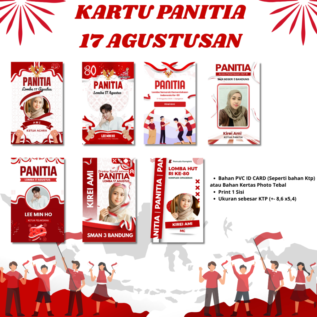 

Kartu Panitia 17 Agustus Id Card Panitia 17 Agustus By Kirei Project