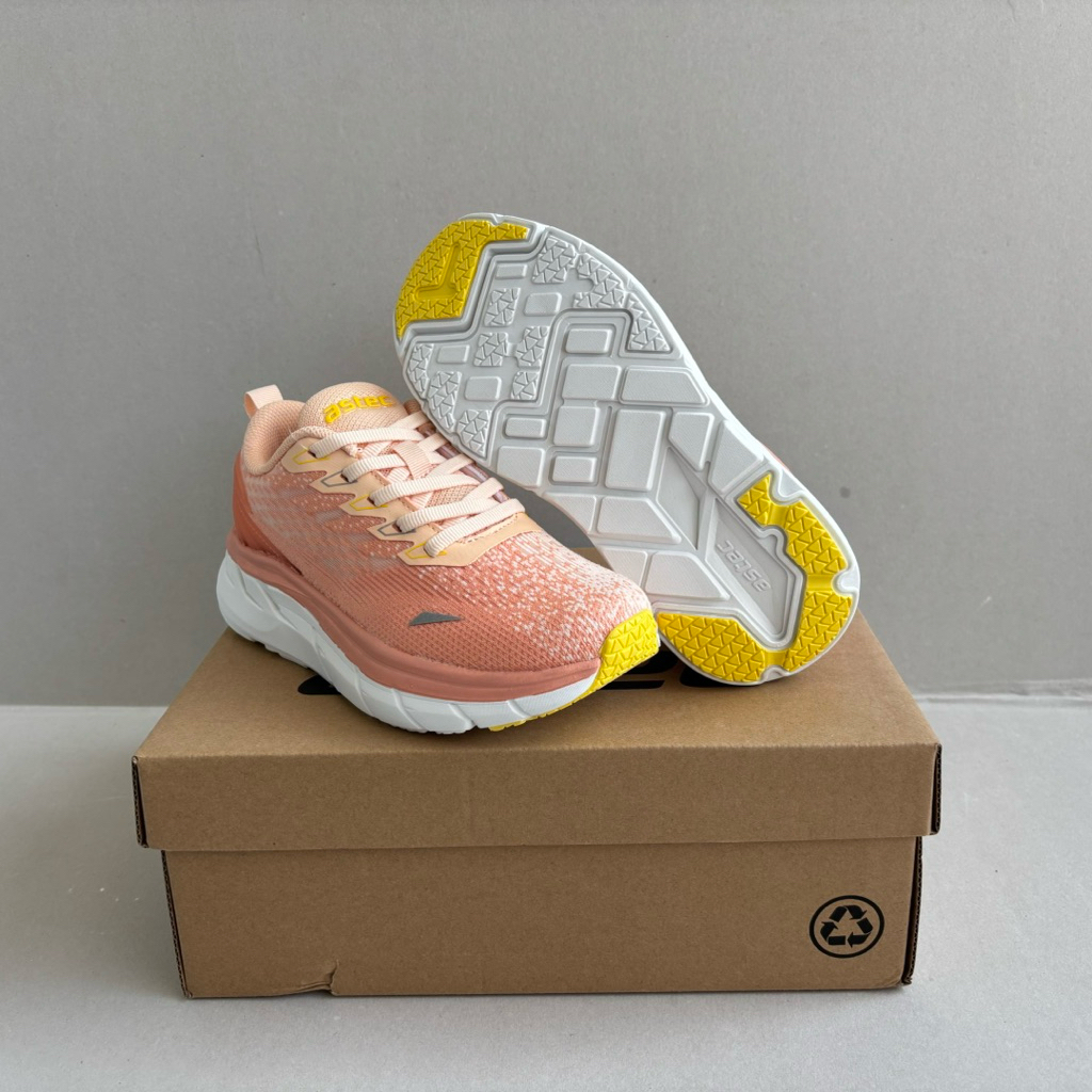 Sepatu Lari ASTEC KONGO RUNNING Original Pink