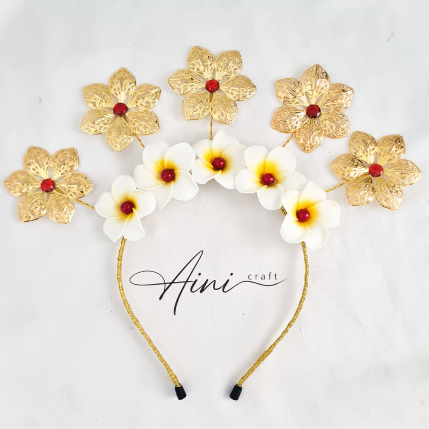 BANDO BUNGA|BANDO CARNAVAL|BANDO TARI TRADISIONAL BUNGA KAMBOJA BALI | ANAK DAN DEWASA | MAHKOTA KAR