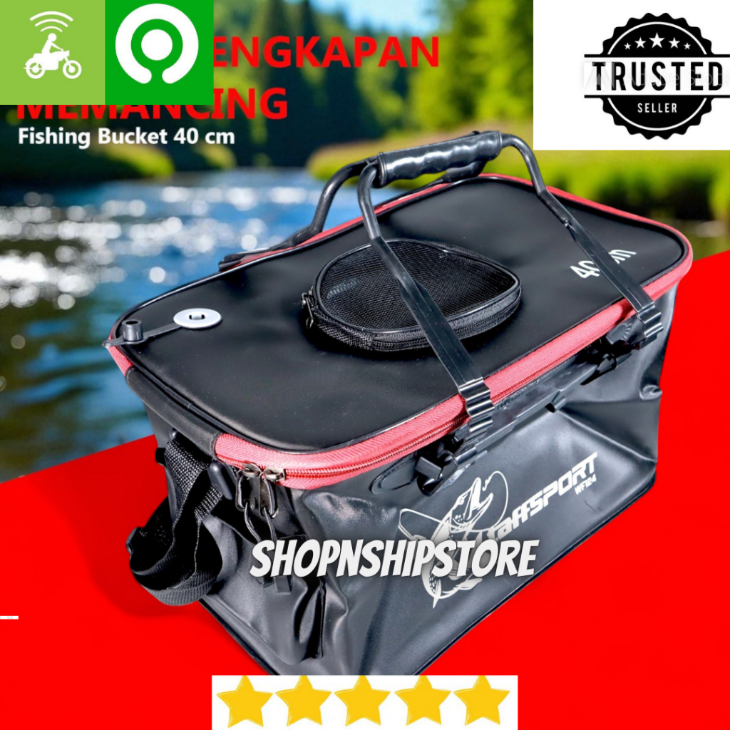 Tas Perlengkapan Memancing Fishing Bucket 40CM