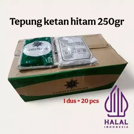 

[ DUS ] Cahaya Pratama Tepung Ketan Hitam 1 DUS 250 Gr x 20 Pcs
