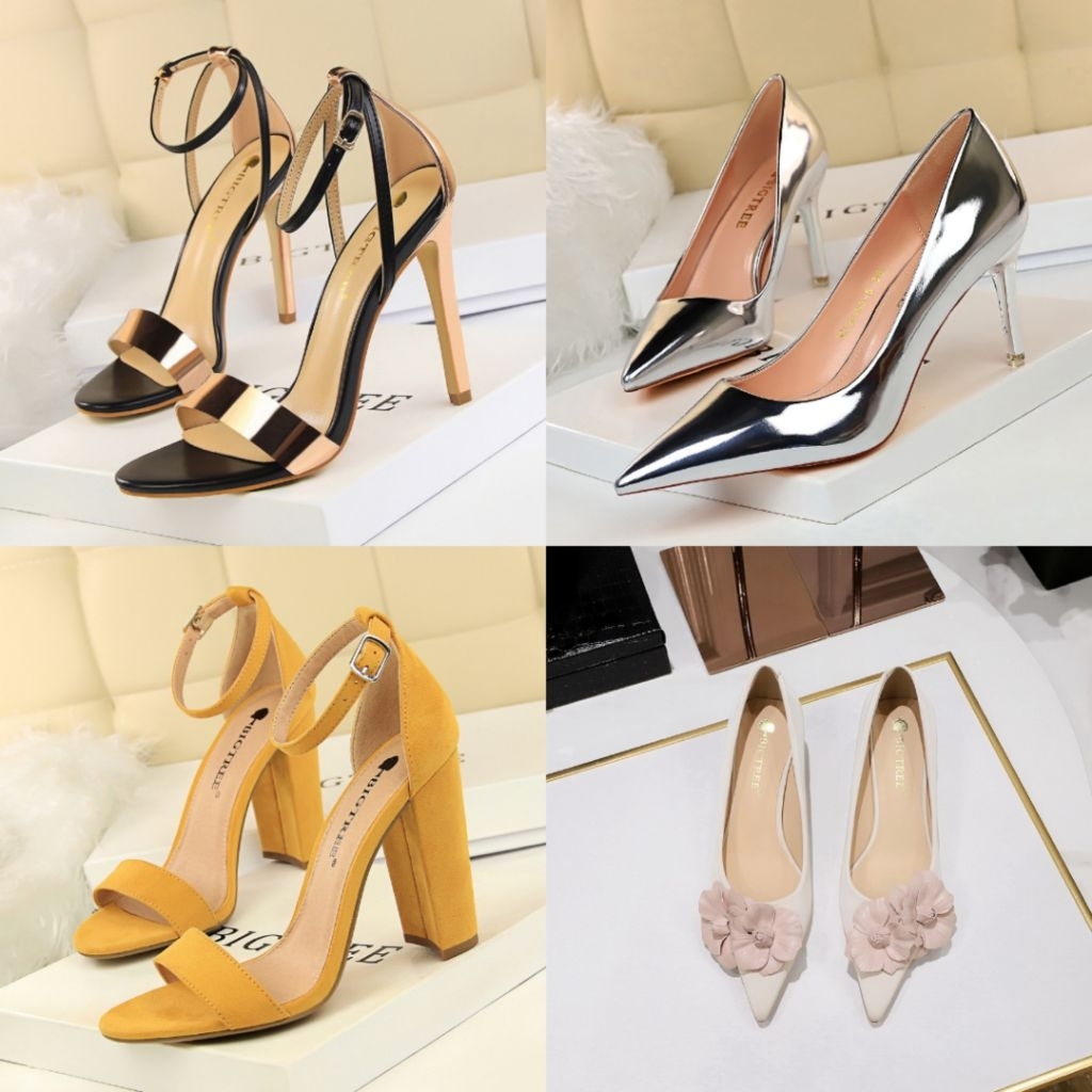 READY STOCK Sepatu Bigtree Heels Wanita