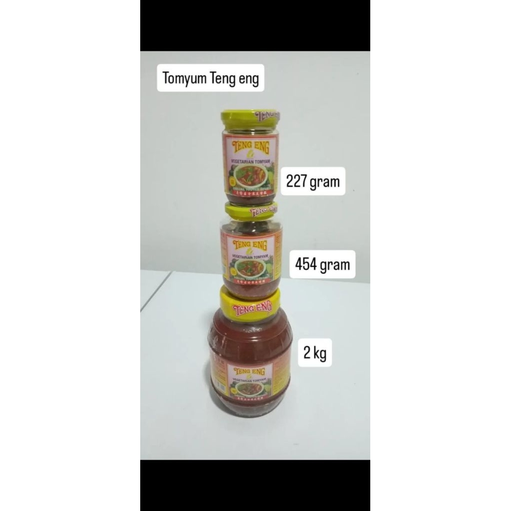 

Bumbu Teng Eng Tomyam / vegetarian Tomyam