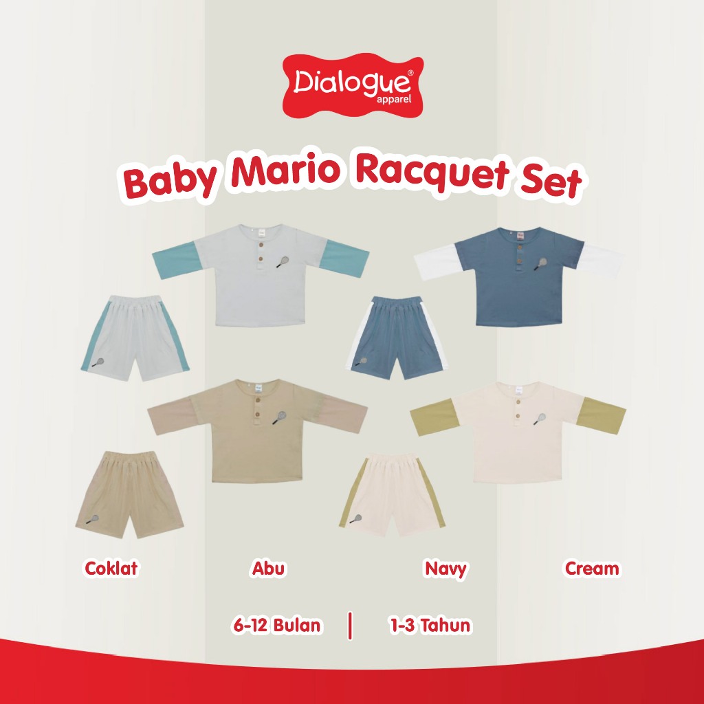 Dialogue Baby Mario Racquet Set DAS7113 DAS7114 DAS7115 DAS7116