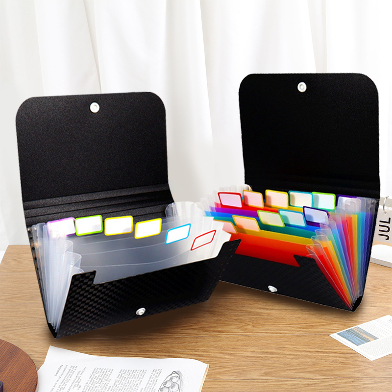 

13 Slot Dompet Kas Kecil Portable Expandable Accordion Folder File Wallet