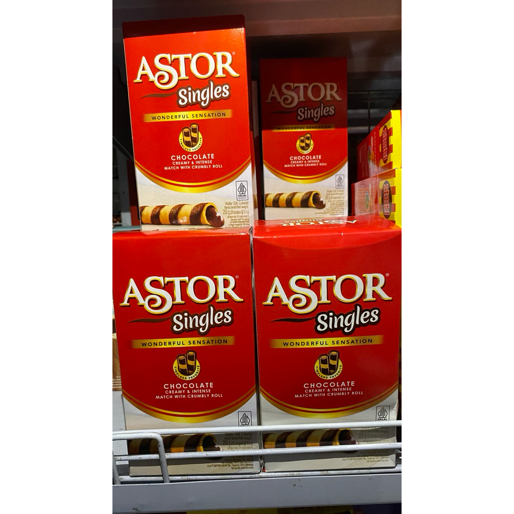 

ASTOR SINGLES isi 20 bungkus-Astor coklat