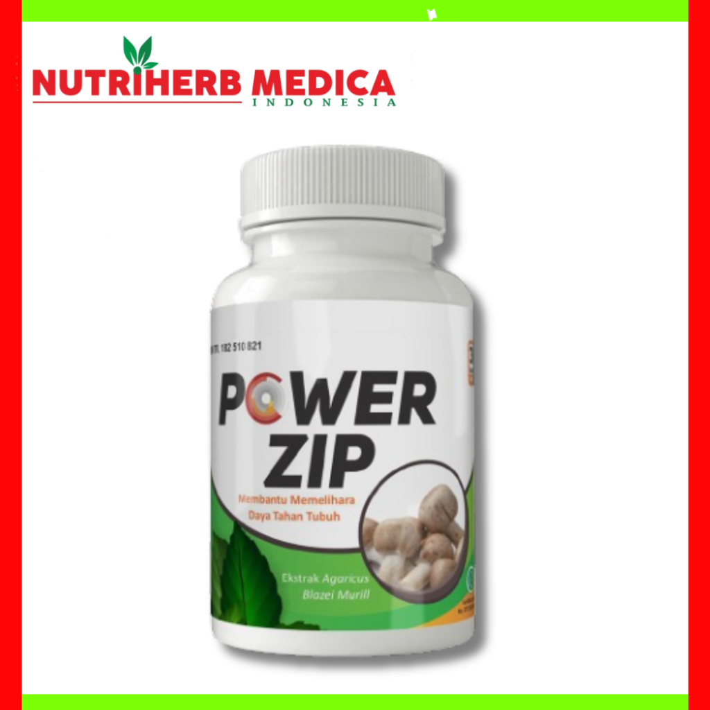 Power Zip Obat Herbal Membantu Memelihara Stamina dan Daya Tahan Tubuh