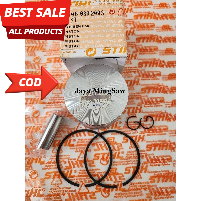 seher ms381 piston assy ms381/038 stihl