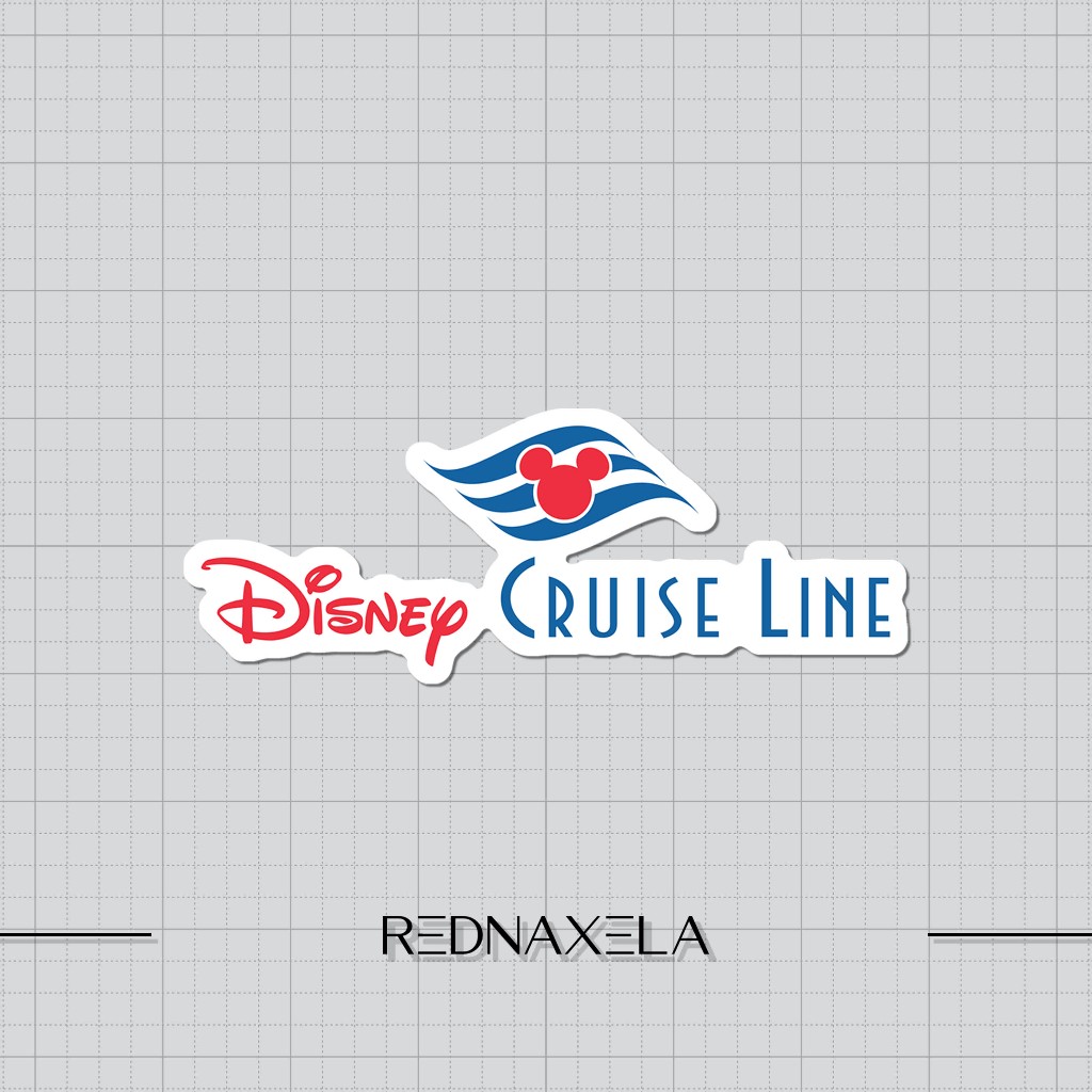 

Stiker Vinyl Disney Cruise Line Stiker Koper Outdoor Travel Sticker