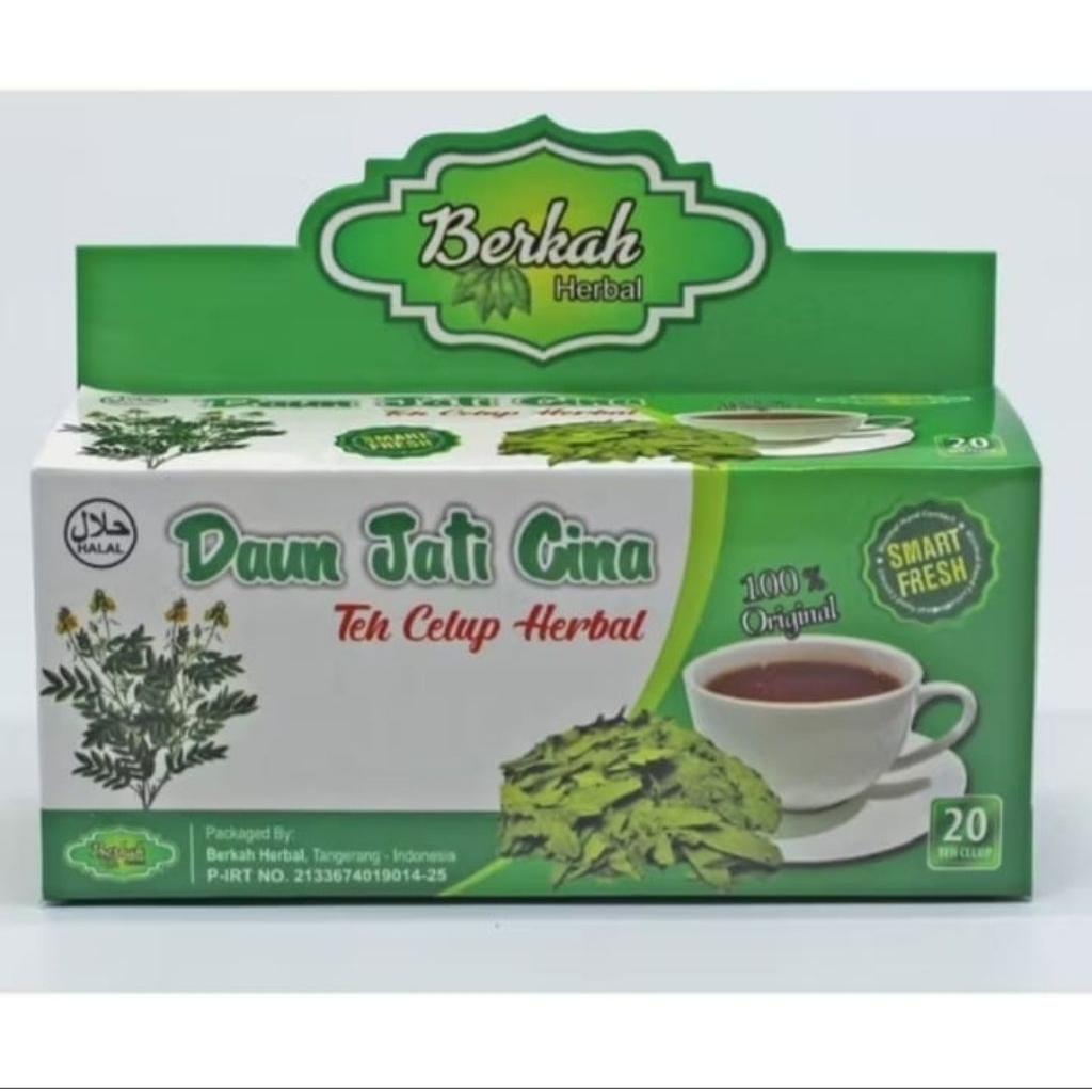 

teh celup daun jati cina