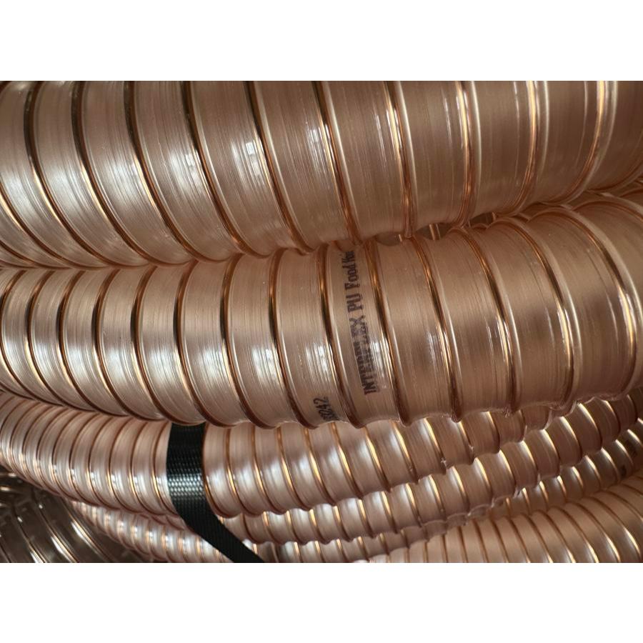 38mm Interflex Ducting PU FOOD GRADE 1-1/2" / Flexible hose 38 mm selang hawa 1.5 inch