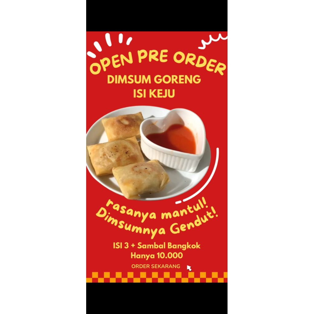 

frozen food dimsum goreng