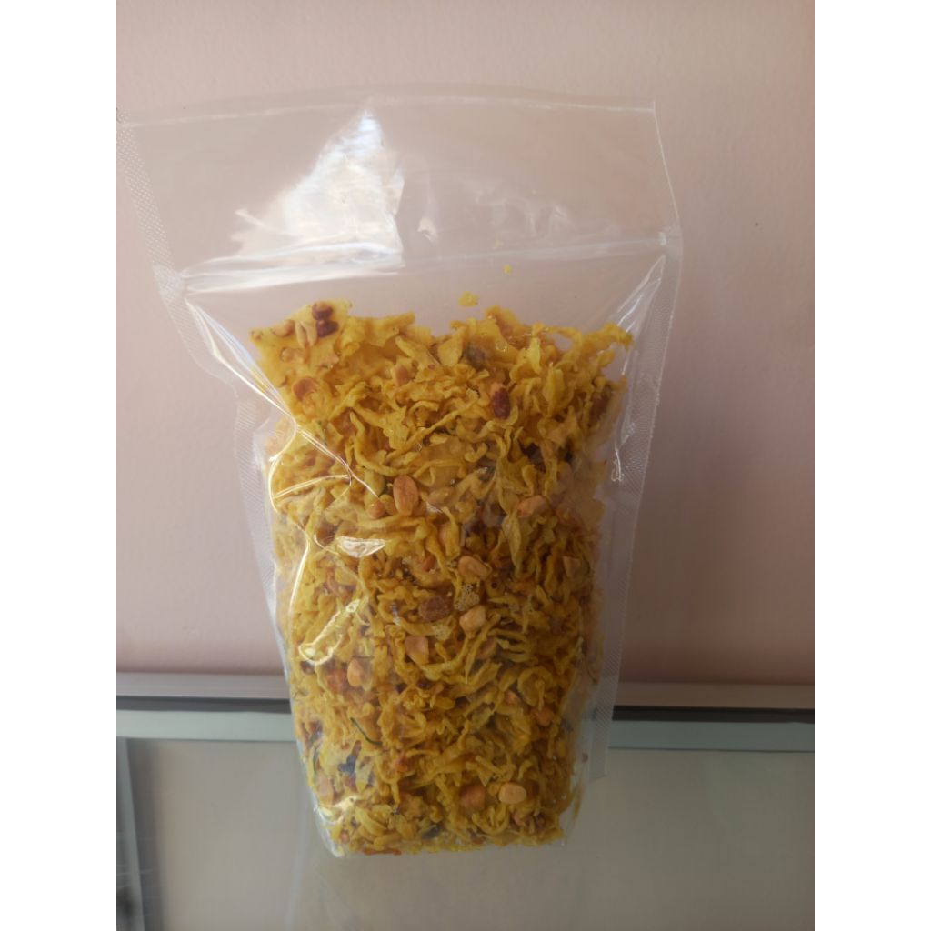 

Remmahan rempeyek bu Lilik kacang tanah isi bersih 500 g Gurih, Enak, Renyah