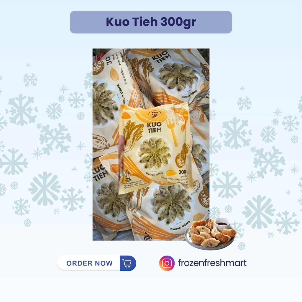 

Kuoh Tieh - Frozen Dimsum Gyoza 300 gr