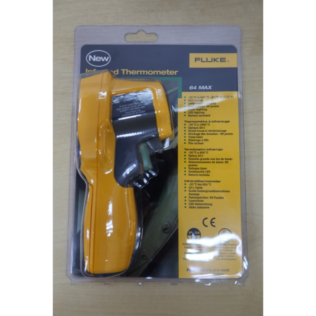 Infrared Thermometer Fluke 64 Max | Distributor Fluke