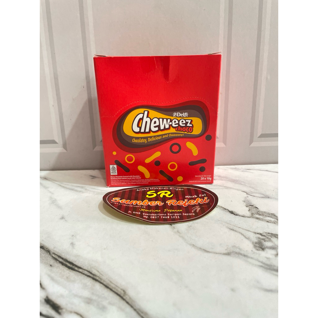 

CHEWEEZ PERMEN COKLAT ISI 20 PCS