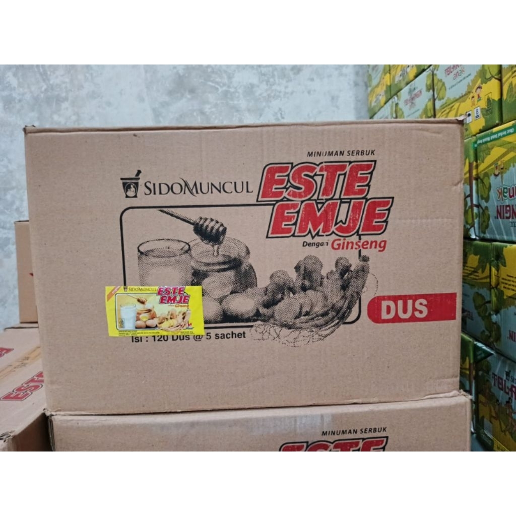 

(Paket Hemat) STMJ Este Emje Rasa Original 1 Karton Isi 120 Dus
