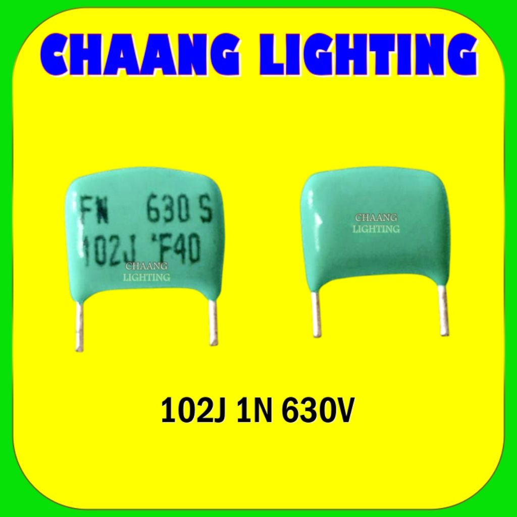 KAPASITOR MILAR 1N 630V MILAR 0.001UF 630V KAPASITOR 103J 630V