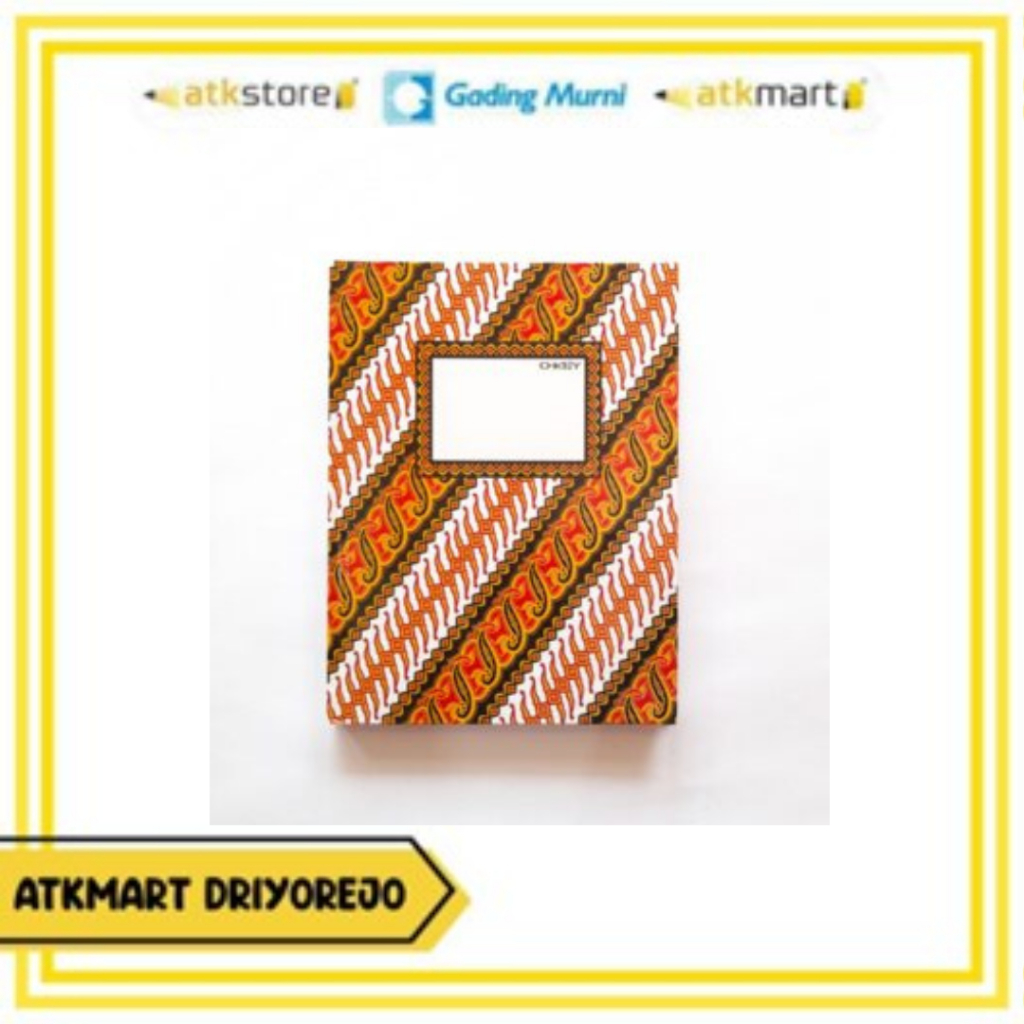 

SILVER HORSE Buku Tulis Murah Kwarto 38 Lembar Sampul Batik Isi 10 Buku