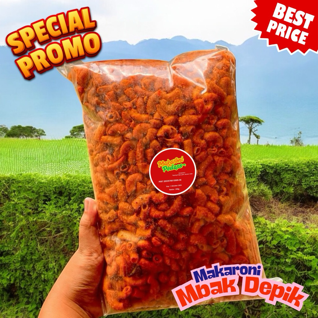 

Makaroni Pedas ¼ kg – Surabaya Punya Rasa, Pedasnya Nampol!