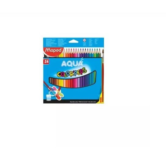 

Maped Water Color Pencils 24 Cardboard OT 836013