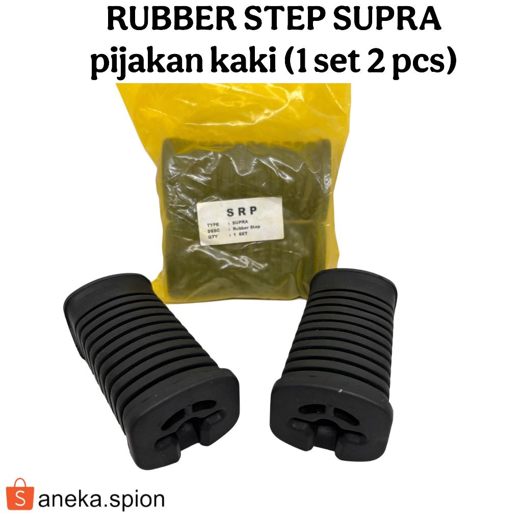 KARET STEP SUPRA"SRP" PIJAKAN KAKI/FOOT STEP SUPRA MOTOR HONDA SUPRA