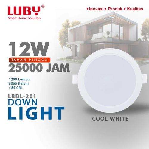 Lampu Led Panel Luby LBDL-201 Lampu Downlight LBDL 201 5W 9W 12W 18W Led High Bright Cahaya Putih