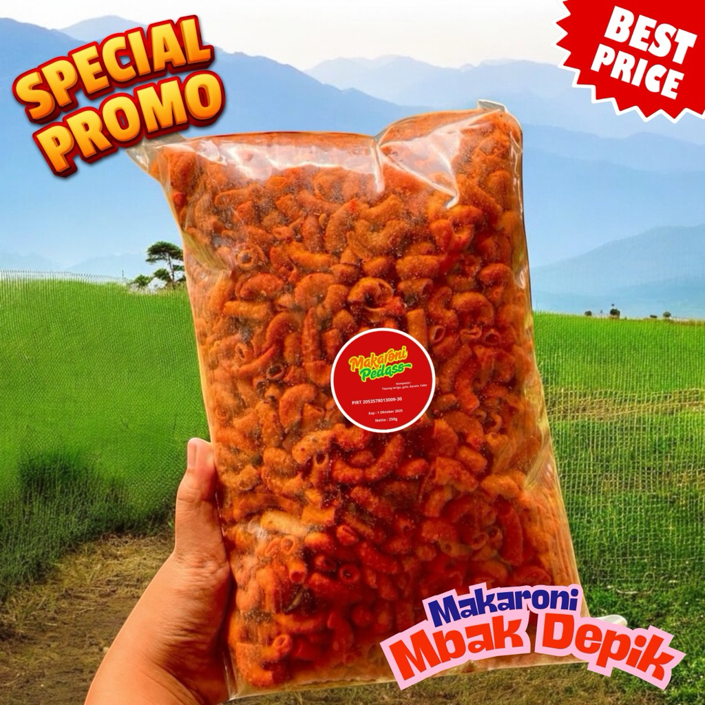 

Makaroni Setan Surabaya – 250g Pedasnya Nggak Masuk Akal!