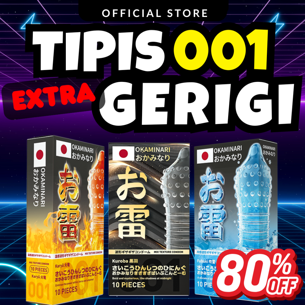 Kondom Ekstrem Bergerigi Tebal Sensasi Lebih Nikmat