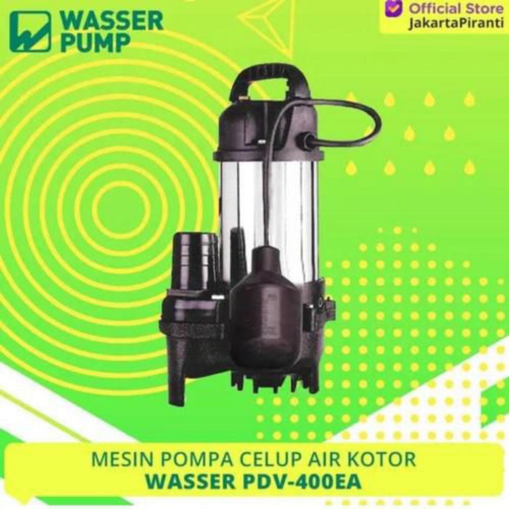 POMPA CELUP WASSER PDV-400EA MANUAL POMPA CELUP AIR KOTOR/BERSIH