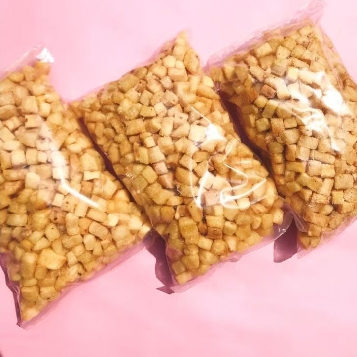 

Ganepo Cemilan Singkong Dadu Gurih Renyah 500 gram