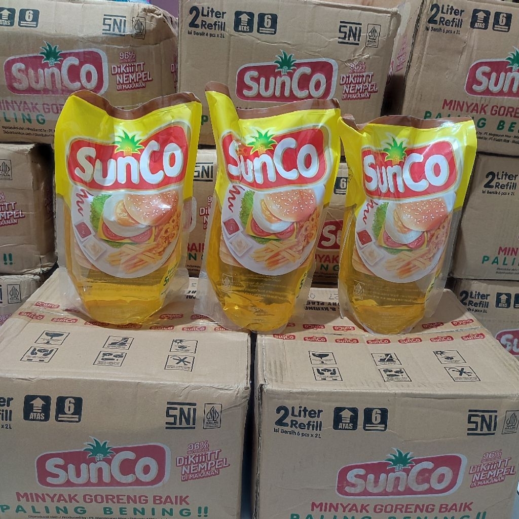 

MINYAK GORENG SUNCO KEMASAN 2L KARTONAN