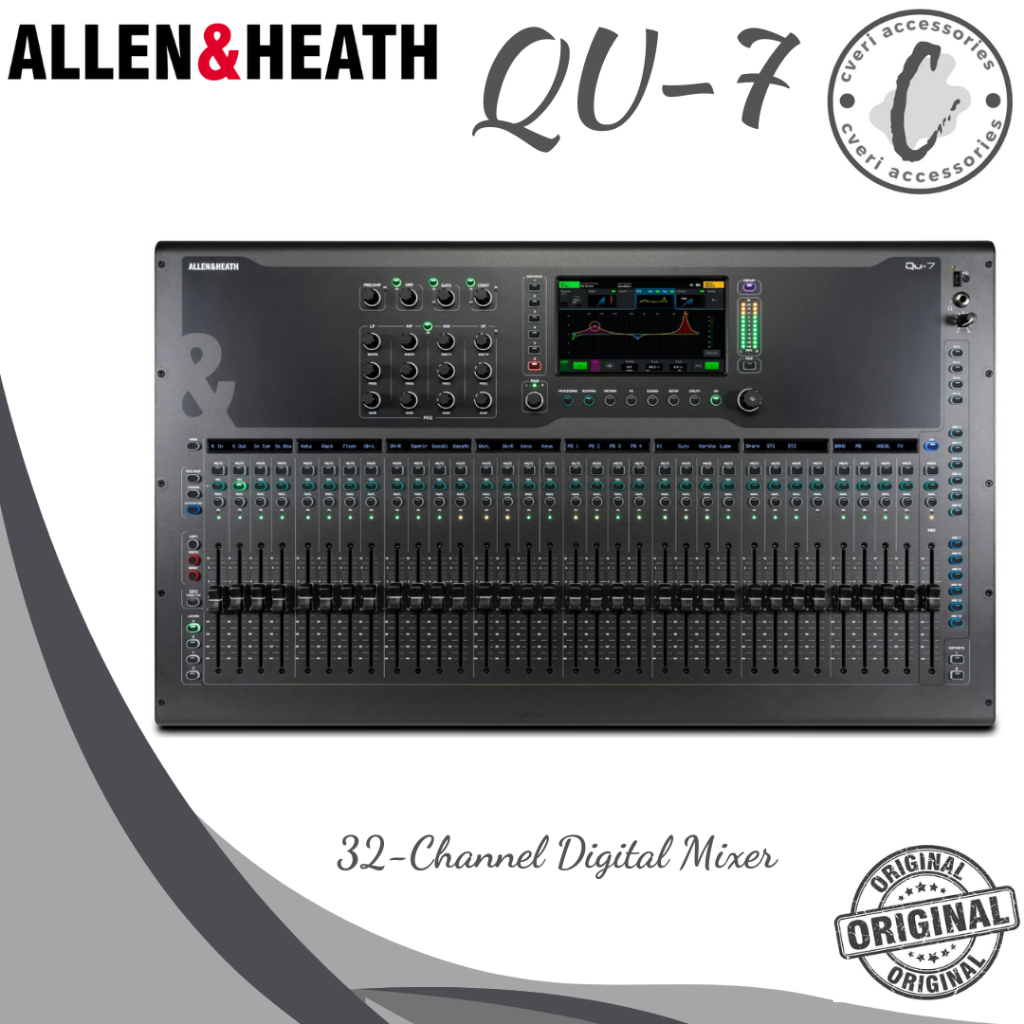 Allen & Heath QU-7 32-Channel Digital Mixer Original QU7