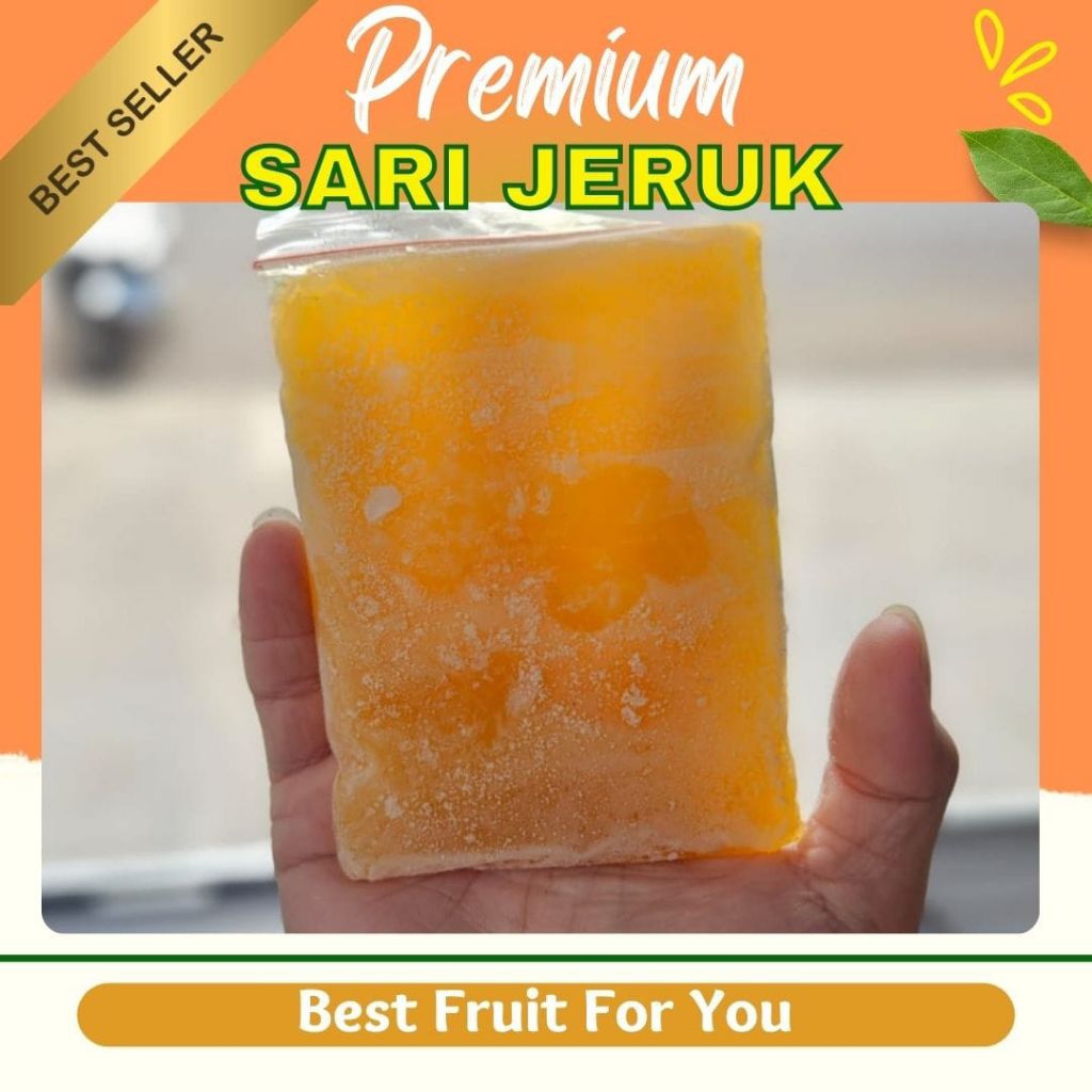 

Sari Jeruk Peras Berat dari 100( isi 10 pack) 125 Gram ( isi 10 pack )